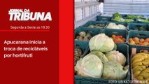 Apucarana inicia a troca de recicláveis por hortifruti