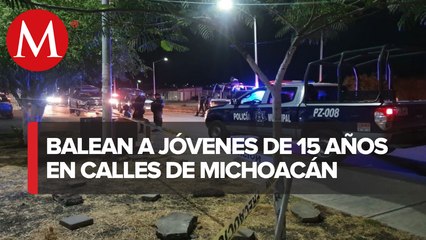 Balean a pareja en Michoacán; joven de 15 años murió y su novio quedó herido