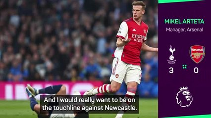 'A beautiful occasion destroyed' - Arteta on Arsenal red v Spurs