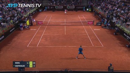 Shapovalov stuns injury-affected Nadal in Rome
