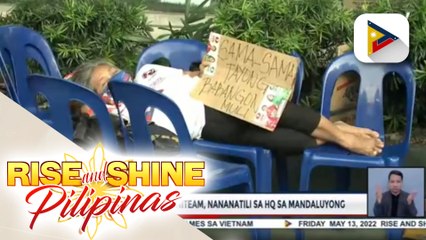 Ilang supporters ng UniTeam, nananatili sa HQ sa Mandaluyong