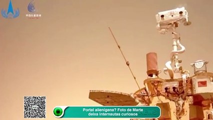 Portal alienígena? Foto de Marte deixa internautas curiosos