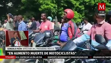 Va en aumento la violencia vial a motociclistas en México