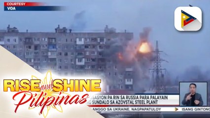 Ukraine, nakikipag-negosasyon pa rin sa Russia para palayain ang mga sugatang sundalo sa Azovstal Steel Plant