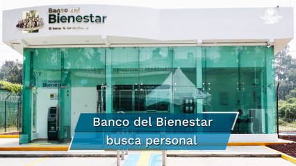 Banco del Bienestar ofrece empleos de hasta 24 mil pesos