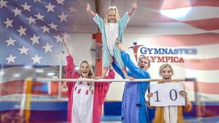 ULTIMATE FAMILY GYMNASTICS CHALLENGE! (WHO WILL WIN!)