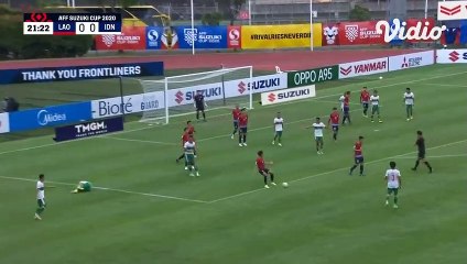 Highlight - Laos vs Indonesia - AFF Suzuki Cup 2020