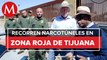 Todd Robinson y Ken Salazar visitaron 'narcotuneles' en Tijuana