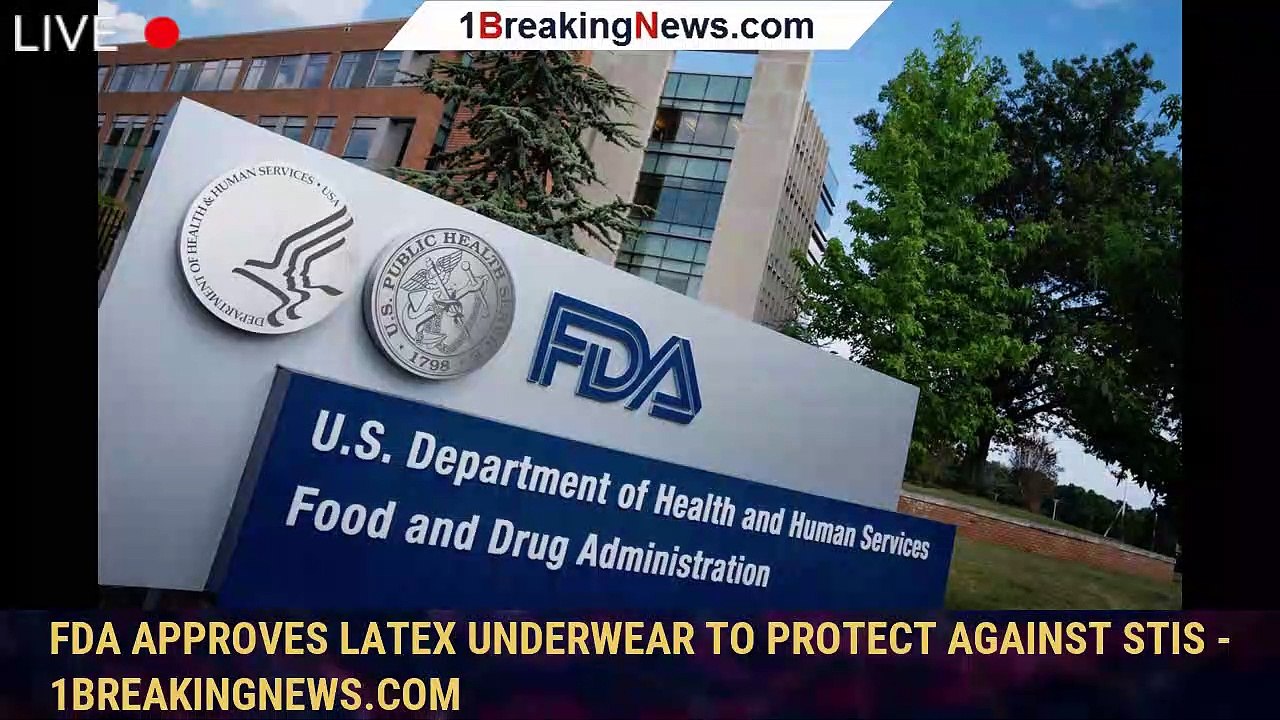 FDA Approves Latex Underwear to Protect Against STIs video Dailymotion