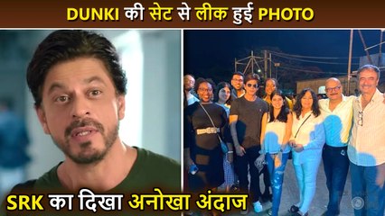  Leaked! Shah Rukh Khan's Pic From Dunki's Set Goes Viral, Fans React