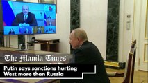Putin says sanctions hurting West more than Russia