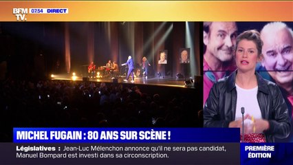 Michel Fugain a fêté ses 80 ans sur scène au théâtre Bobino