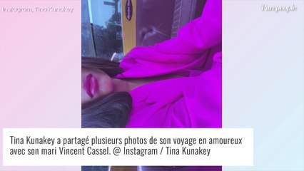 Vincent Cassel et Tina Kunakey : "En amoureux" à Venise, le couple partage des photos