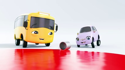 Learn The Shapes Song - Go Buster the Yellow Bus | Nursery Rhymes & Cartoons | LBB Kids