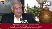 Sri Lanka Crisis: Ranil Wickremesinghe Sworn-In As Prime Minister, His Sixth Stint Leading Island Nation