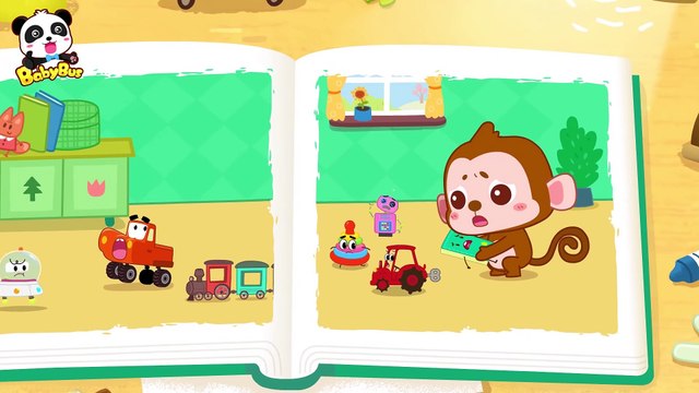 Monkey Nicky's Toys Are Running Away | Kids Goods Habits | Picture Book Animation | BabyBus