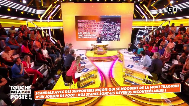 Gilles Verdez s'emporte contre Gilles Favard, consultant foot sur le plateau de Touche pas à mon poste