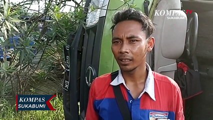 Rem Blong Truk Terguling Timpa Motor Dan Mobil
