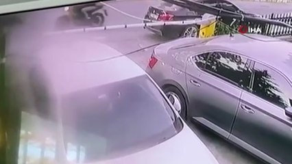 Beylikdüzü’nde 3 dakika içinde gösterge paneli hırsızlığı kamerada
