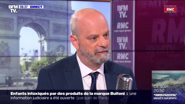 Législatives: Jean-Michel Blanquer juge naturelle la signature d'une charte pour les candidats de la majorité présidentielle