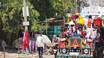 किसान बुग्गा की सवारी खतरा-ए-जान, पुलिस और परिवहन विभाग अनजान