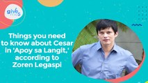 Give Me 5: Things you need to know about Cesar according to Zoren Legaspi
