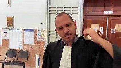 Me Julien Baracco, avocat d'Eric Moutien, condamné à 10 ans de réclusion criminelle par la cour d'assises de La Réunion