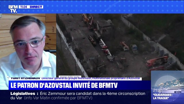 L'un des dirigeants d'Azovstal affirme sur BFMTV que les frappes aériennes continuent sur l'aciérie