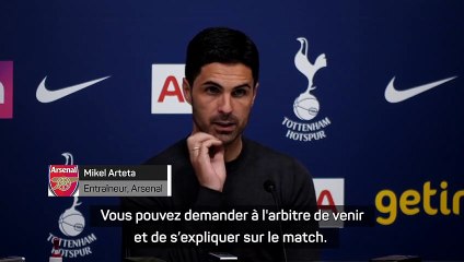 Mikel Arteta furieux contre l'arbitrage : "Cette occasion a été détruite"