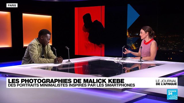 Les photographies de Malick Kebe, des portraits minimalistes inspirés par les smartphones