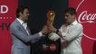 Casillas y Kaká ponen en marcha la gira de la Copa del Mundo