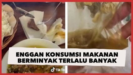 Enggan Konsumsi Makanan Berminyak Terlalu Banyak, Cara Pria Ini Bersantap Jadi Sorotan Publik