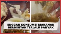 Enggan Konsumsi Makanan Berminyak Terlalu Banyak, Cara Pria Ini Bersantap Jadi Sorotan Publik