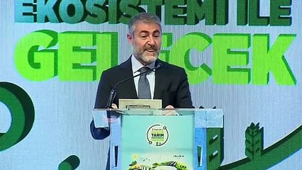 Bakan Nebati metni hızlı okumaya çalışırken dili dolandı