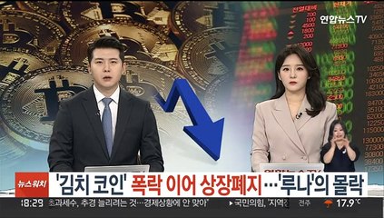 '김치코인' 폭락 이어 상장폐지…'루나'의 몰락