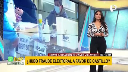 Dina Boluarte tras declaraciones de Zamir Villaverde: "Es una cortina de humo"