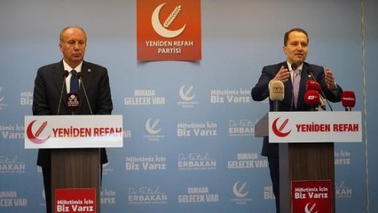 MUHARREM İNCE'DEN FATİH ERBAKAN'A ZİYARET