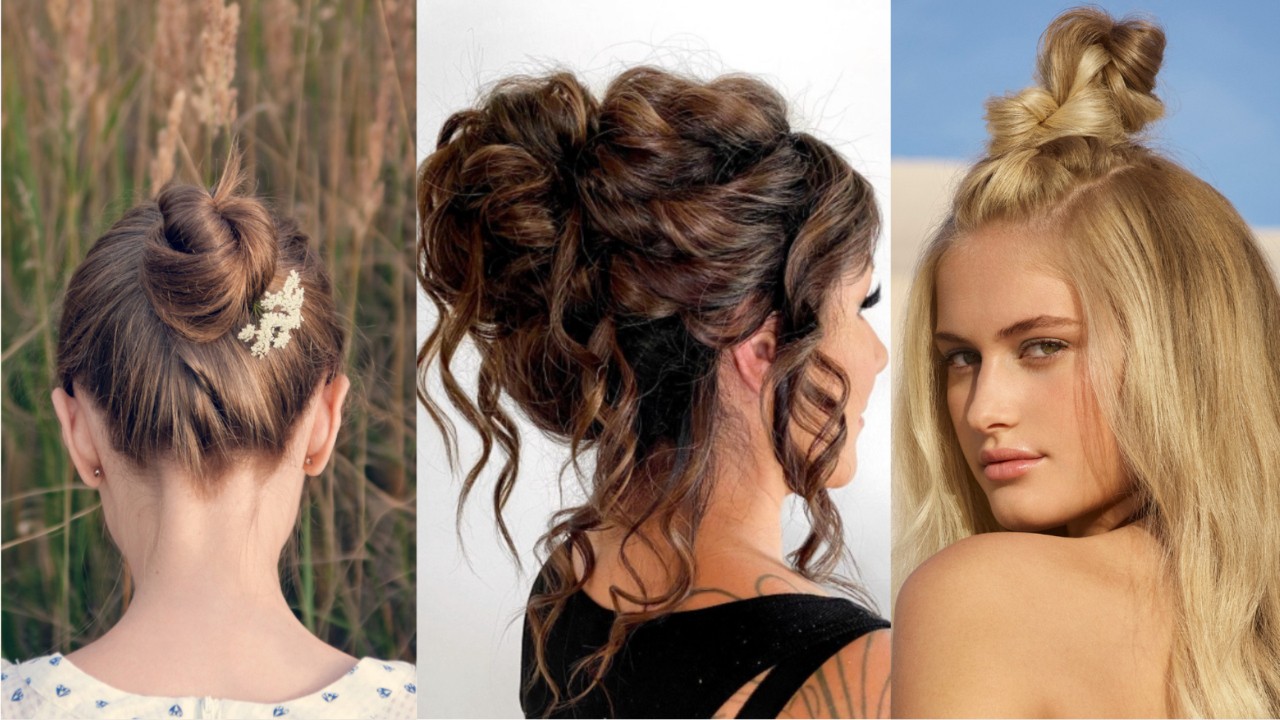 Coiffure Cocktail Cheveux Mi Long Chignon haut : nos idées et astuces pour vous inspirer : Femme Actuelle Le  MAG