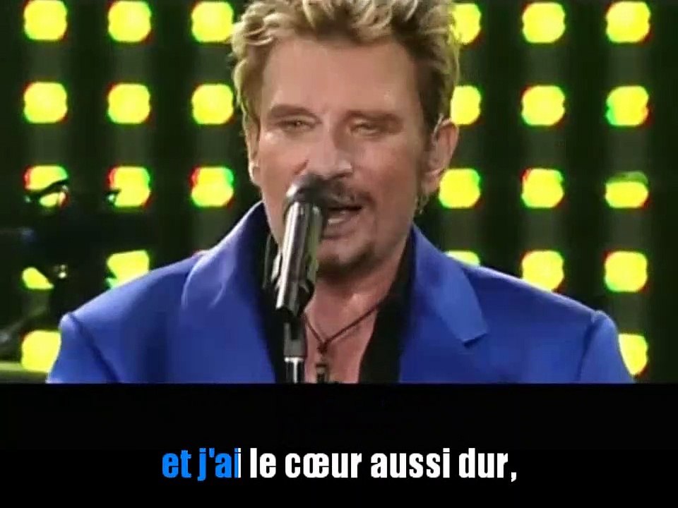 Johnny Hallyday_Medley rythm and blues (Clip Bercy 2003)