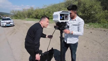 Hız ihlalleri Mobil Hız Tespit Sistemi'yle belirleniyor