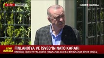 Son Dakika! Cumhurbaşkanı Erdoğan'dan cuma namazı sonrası flaş açıklama: Finlandiya ve İsveç'in NATO üyeliğine olumlu bakmıyoruz