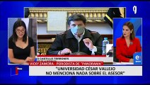 Vicky Zamora: “La UCV aduce que tesis de Pedro Castillo es original solo por conclusiones”