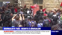 Journaliste tuée en Cisjordanie: des heurts ont éclaté pendant son enterrement