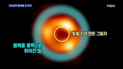 우리은하 블랙홀 사상 첫 포착…"빛나는 도넛 모양"