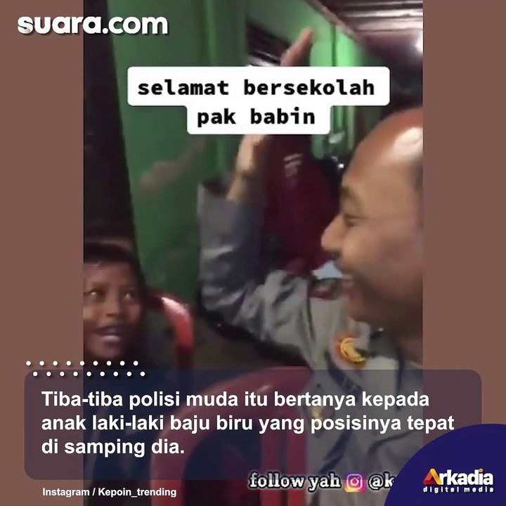 Jawaban Kocak Anak Kecil saat Berikan Alasan Tidak Ingin Jadi Polisi: Jujur Banget