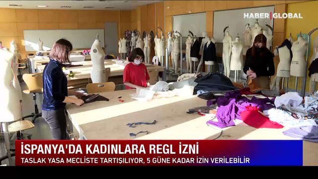 İspanya'da regl dönemini ağır geçiren kadınlara hastalık izni verilmesi gündemde