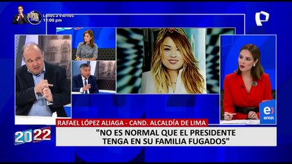 López Aliaga: "Sé que hay discos duros en Lima repartidos por Zamir Villaverde para cuidar su vida"