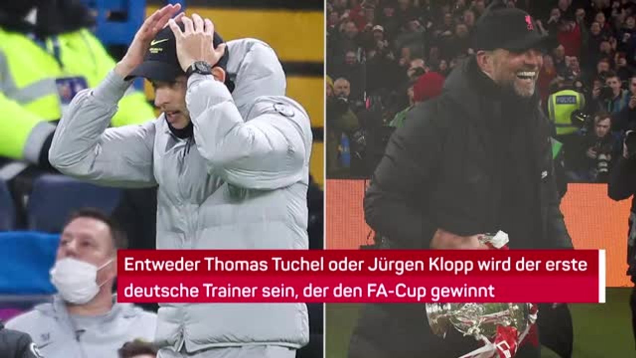 Tuchel vs. Klopp: Deutsches Duell um den FA Cup