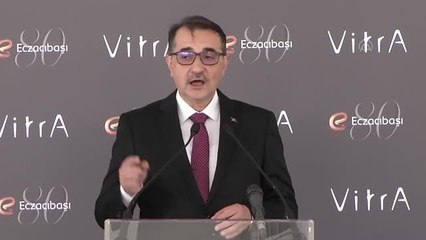 Enerji ve Tabii Kaynaklar Bakanı Dönmez, VitrA Karo Tesisi'nin açılışında konuştu (1)
