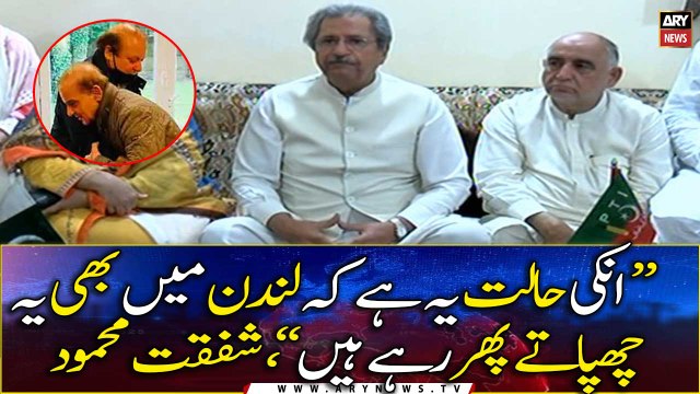 Their Situation is that they have to hide their faces even in London, Shafqat Mehmood